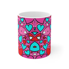 Load image into Gallery viewer, Valentine&#39;s Day From The Pink Heart #13 Mug 11oz mug AI-Generated Artwork
