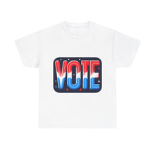 Load image into Gallery viewer, Vote Sign Election Freedom Stand for Liberty, Justice, and Democracy T-Shirt, 2024 Presidential Campaign, Election 2024 Shirt, Vote for Joy
