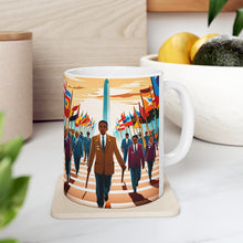 Load image into Gallery viewer, Civil Rights Movement for Peace &amp; Equality #1 Mug  AI-Generated Artwork 11oz mug
