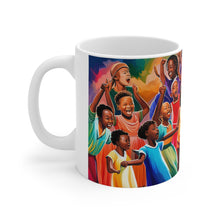 Load image into Gallery viewer, A Place of Peace Children at Play #5 Mug 11oz mug AI-Generated Artwork
