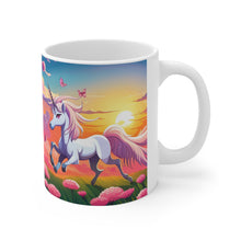 Load image into Gallery viewer, I Dream of Unicorns &amp; Butterflies #18 Ceramic 11oz AI Decorative Coffee Mug
