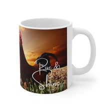 Load image into Gallery viewer, Rise and Shine #38 Ceramic 11oz Decorative Coffee Mug
