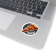 Load image into Gallery viewer, Midnight Pizza Slice Foodie Vinyl Stickers, Laptop, Water Bottle, Journal #6
