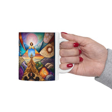 Load image into Gallery viewer, Vintage Quilted Patterns #2 Mug 11oz mug AI-Generated Artwork
