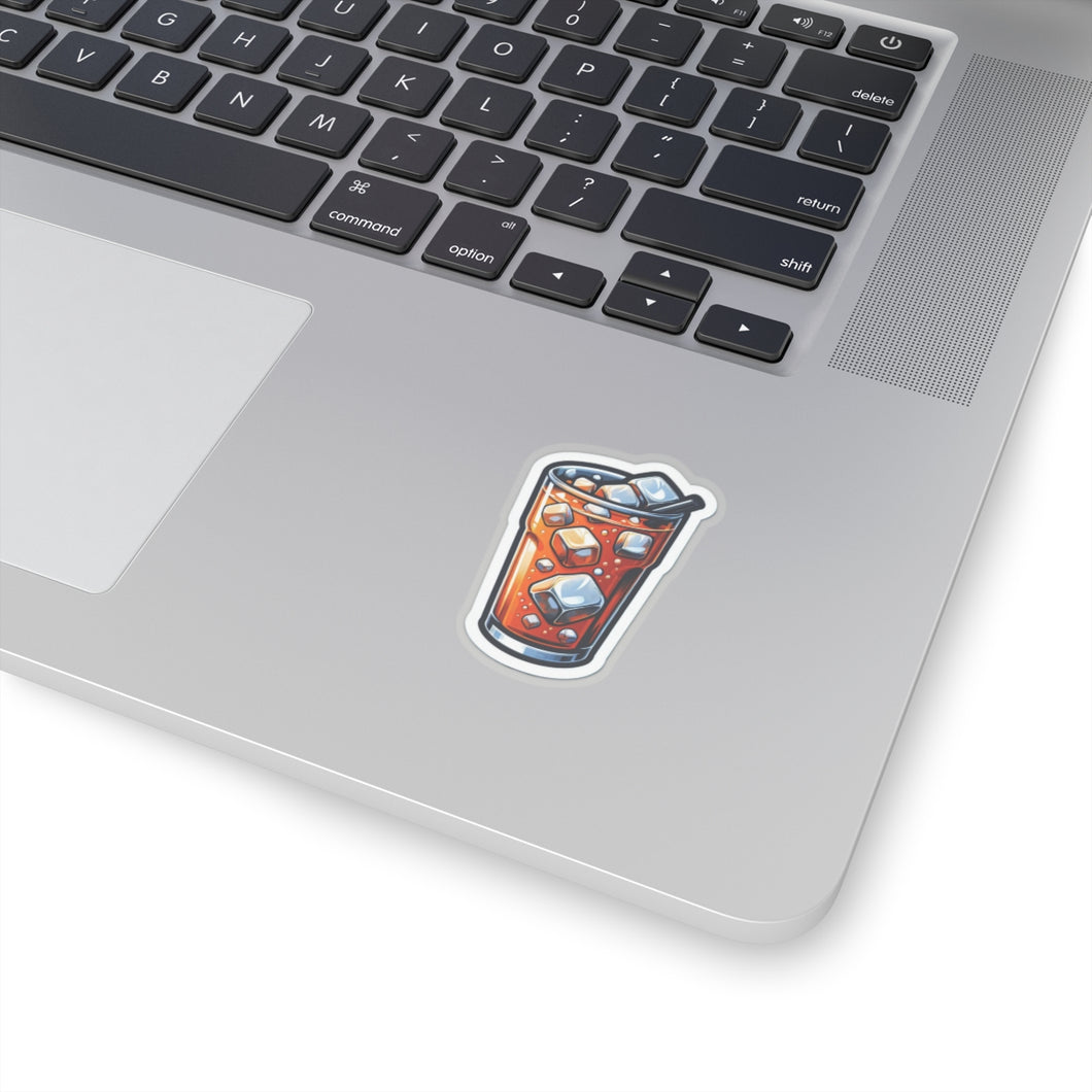 Copy of Ice Tea Vinyl Stickers, Laptop, Foodie, Beverage-inspired, Thirst Quencher #6