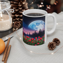 Load image into Gallery viewer, Lunar Moon Fantasy Art #9 Ceramic Mug 11oz AI Generated Artwork
