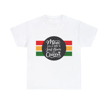 Load image into Gallery viewer, Muse Wearable Mom is Queen Mother&#39;s Day Unisex Heavy Cotton Crewneck T-Shirt
