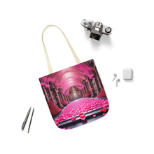 Load image into Gallery viewer, Pink Heart Series #9 Fashion Graphic Print Trendy 100% Polyester Canvas Tote Bag AI Image
