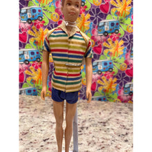 Load image into Gallery viewer, Mattel Vintage Alan Doll Stripe Shirt Blue Shorts #33
