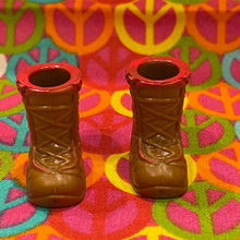 Load image into Gallery viewer, Bratz Kidz Footwear Brown Boots Pink Accents
