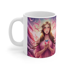 Load image into Gallery viewer, Valentine&#39;s Day From The Pink Heart #10 Mug 11oz mug AI-Generated Artwork
