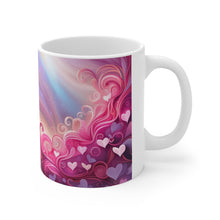 Load image into Gallery viewer, Valentine&#39;s Day From The Pink Heart #11 Mug 11oz mug AI-Generated Artwork
