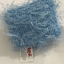 Load image into Gallery viewer, MGA Bratz Doll Accessory Blue Glitter Furry Pillow 3&quot; x 2.5&quot; (Pre-owned)
