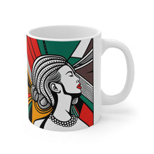 Load image into Gallery viewer, Colors of Africa Queen Mother #15 11oz AI Decorative Coffee Mug
