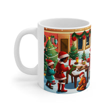 Load image into Gallery viewer, Merry Christmas is that Gift for me Children at Play #7 Mug 11oz mug AI-Generated Artwork
