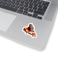 Load image into Gallery viewer, Leaning Tower of Pisa Pizza Slice Foodie Vinyl Stickers, Laptop, Journal, #20
