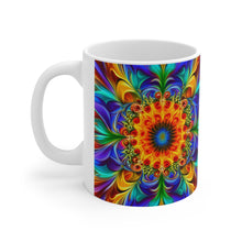 Load image into Gallery viewer, Tye Dye Swirls &amp; Ripples #12 Ceramic 11oz AI Decorative Mug
