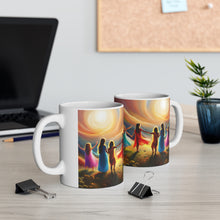 Load image into Gallery viewer, A Place of Peace Children at Play #1 Mug 11oz mug AI-Generated Artwork
