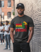 Load image into Gallery viewer, Martin Luther King Black History Month Shirts for Women and Men African American MLK I Have a Dream T-Shirt Tops Graphic Tee
