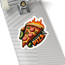 Load image into Gallery viewer, Piza Slice Foodie Vinyl Stickers, Funny, Laptop, Water Bottle, Journal, #17
