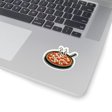 Load image into Gallery viewer, Pan Pizza Foodie Vinyl Stickers, Funny, Laptop, Water Bottle, Journal, Food #3
