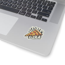 Load image into Gallery viewer, Sausage Pizza Slice Foodie Vinyl Stickers, Laptop, Water Bottle, Journal #8
