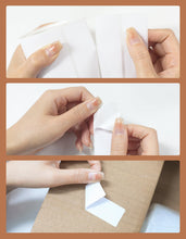 Load image into Gallery viewer, 3 Inch Pink Circle Thermal Sticker Labels+3x1 Inch White Thermal Labels
