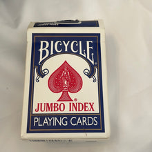Load image into Gallery viewer, Bicycle Poker Jumbo Index #88 Playing Cards (Pre-owned)
