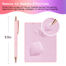 Load image into Gallery viewer, TECKWRAP Air Release Weeding Tool Pin Pen Vinyl Installation Weeding Tool for Vinyl DIY Craft Project (Glitter Pink)
