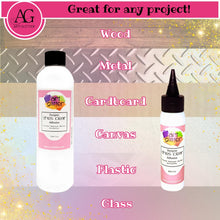 Load image into Gallery viewer, Art Institute Glitter Designer Dries Clear Adhesive Bundle 8oz,2oz, Metal Tip
