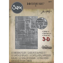 Load image into Gallery viewer, Sizzix (SIZC7) 3-D Texture Fades Embossing Folder, Gray Large
