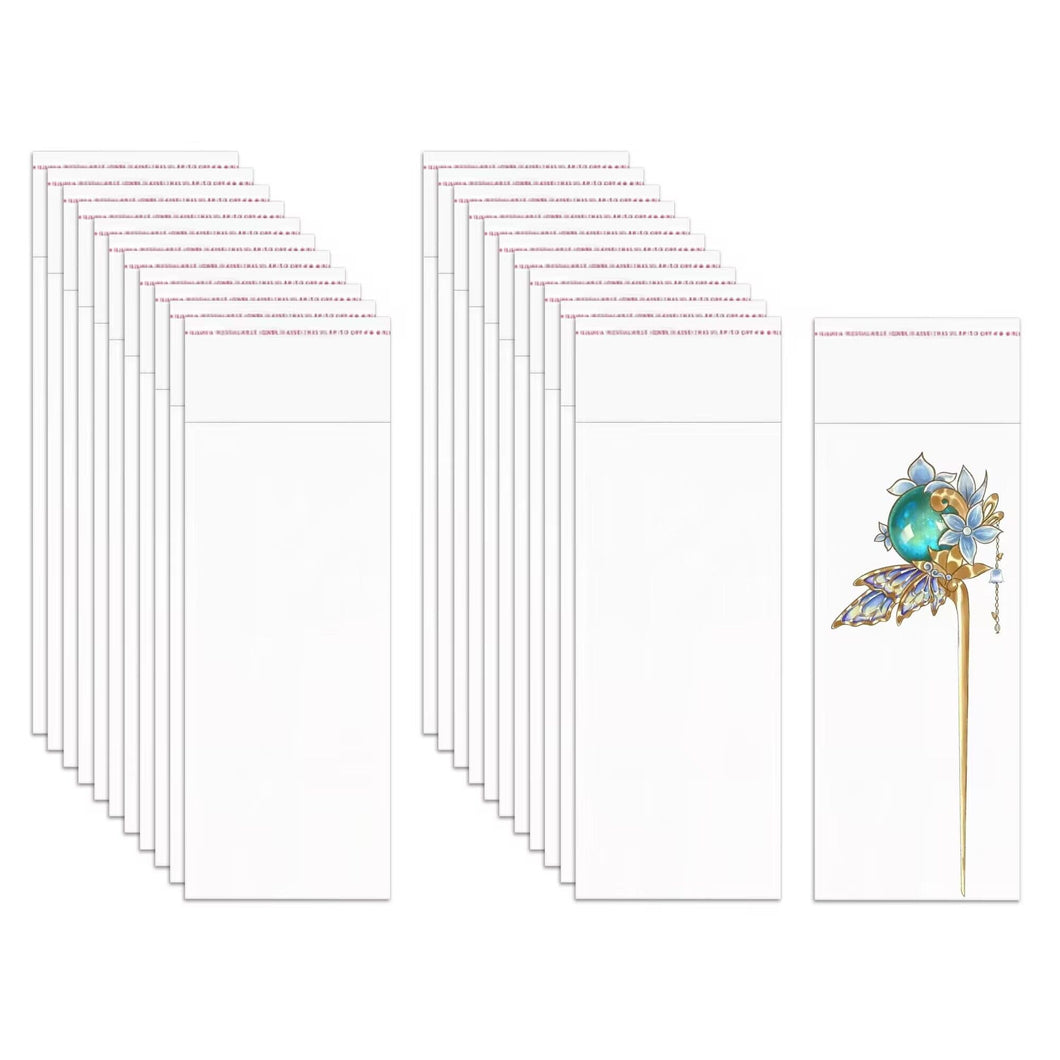 Long Adhesive Cello Bags 3x8'' 500pcs Clear Self Stick Cellophane Bags 2mil OPP Pretzel Rod Bags for Necklaces Bakery Cookies Candies Jewelry Crafts Candles Party Decorative