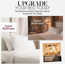 Load image into Gallery viewer, Beckham Hotel Collection Bed Pillows Standard/Queen Size Set of 2 - Original Soft Down Alternative Pillow for Sleeping - Soft Support for Back, Stomach or Side Sleepers
