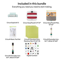 Load image into Gallery viewer, Cricut Explore 3 Smart Cutting Machine | Iron On Bundle
