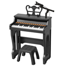 Load image into Gallery viewer, Meideh Piano Keyboard for Kids 3-6 - 37 Keys Electric Musical Keyboard with Microphone, Stand &amp; Stool, Kids Learning Piano Toys for Beginners 3 4 5 6 Years Old Girls Boys Birthday Gift

