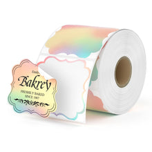 Load image into Gallery viewer, Rainbow Thermal Label Stickers+4x2 Direct Thermal Labels
