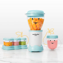 Load image into Gallery viewer, NutriBullet NBY-50100 Baby Complete Food-Making System, 32-Oz, White, Blue, Clear
