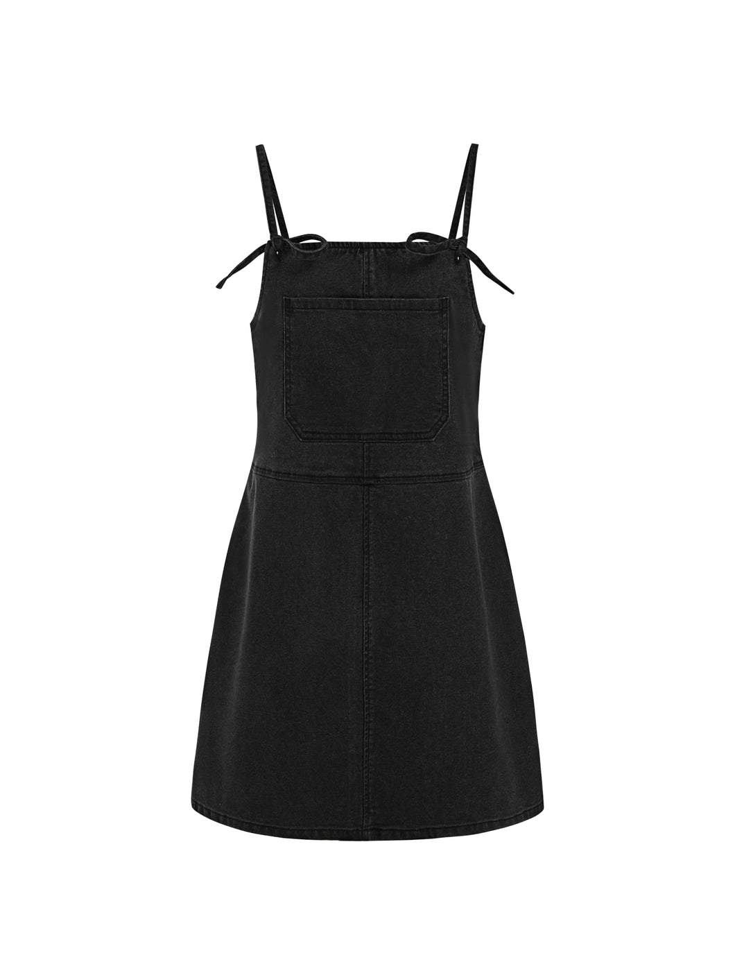 CIDER Womens Overall Dress with Pockets Denim Jumper Adjustable Strap   Groovy61crafts