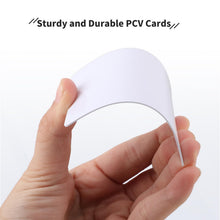 Load image into Gallery viewer, 600 Pack Blank PVC ID Cards 30 Mil White Plastic Card for Photo ID Badge Printers Personal Use Direct Printing Compatible for Customized Designs
