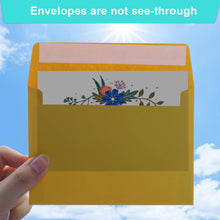 Load image into Gallery viewer, 70 Pack Colored Envelopes, 4.375x5.75&quot; Envelopes, Card Envelopes A2 Envelopes Envelopes for Invitations, Printable Invitation Envelopes for Weddings, Invitations, Postcards, Greeting Cards
