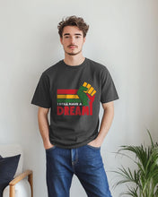 Load image into Gallery viewer, Martin Luther King Black History Month Shirts for Women and Men African American MLK I Have a Dream T-Shirt Tops Graphic Tee
