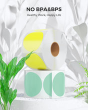 Load image into Gallery viewer, 2 Inch Green Circle Thermal Sticker Labels+Label Holder+4"x6" Direct Shipping Label 220 Sheet/Roll
