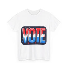 Load image into Gallery viewer, Vote Sign Election Freedom Stand for Liberty, Justice, and Democracy T-Shirt, 2024 Presidential Campaign, Election 2024 Shirt, Vote for Joy
