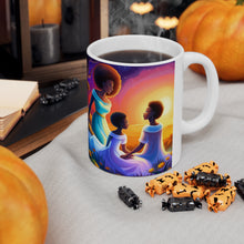 Load image into Gallery viewer, Family life is Healthy for the Soul #3 11oz mug AI-Generated Artwork
