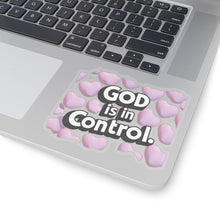 Load image into Gallery viewer, Empower yourself God is In Control Vinyl Stickers, Laptop, Diary, Journal #3
