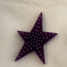 Load image into Gallery viewer, Doll Brush #44 Purple Star 2.75&quot; (Pre-owned)
