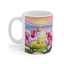 Load image into Gallery viewer, I Dream of Unicorns &amp; Butterflies #15 Ceramic 11oz AI Decorative Coffee Mug
