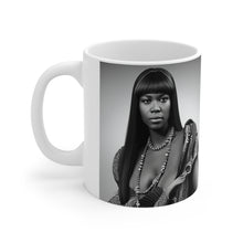 Load image into Gallery viewer, Retro 60s Female Queen #8 Mug 11oz mug AI-Generated Artwork
