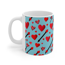 Load image into Gallery viewer, Valentine&#39;s Day is for Love #26 11oz AI Decorative Coffee Mug
