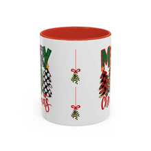 Load image into Gallery viewer, Mug - Merry Christmas Pine Trees Coffee Mug
